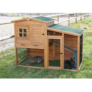 Cobertizo para pequeños animales Fortuna Kerbl Hobbyfarming