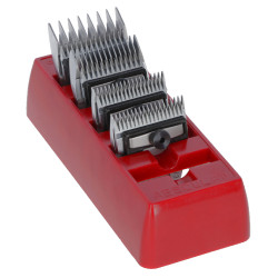 Soporte para cabezal de cuchilla Aesculap Roja Rojo