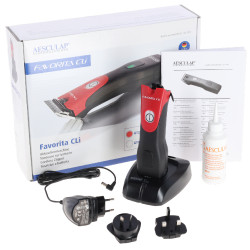 Cortadora inalámbrica Favorita CLi Aesculap Roja Rojo