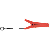 Cable de conexión a tierra y de enlace para cercas AKO Negro