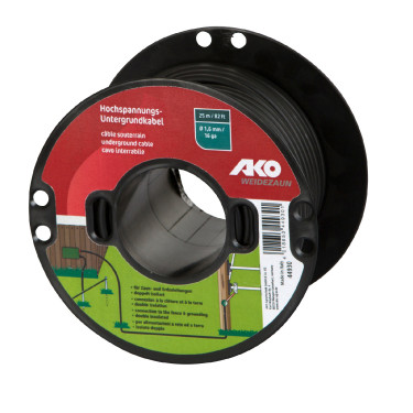 Cable de alta tensión enterrable AKO Negro