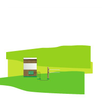 Cable de alta tensión enterrable Premium AKO Verde