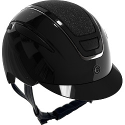 Casco de equitación Elite Covalliero Lacado negro Casco de equitación Elite Covalliero Lacado negro