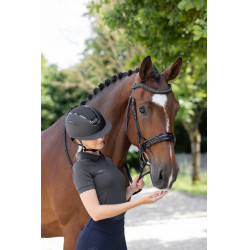 Casco de equitación Elite Polo Covalliero Negro Casco de equitación Elite Polo Covalliero Negro