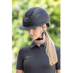 Casco de equitación Elite Polo Covalliero Negro Casco de equitación Elite Polo Covalliero Negro