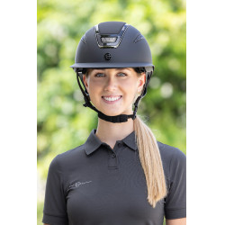 Casco de equitación Elite Polo Covalliero Negro Casco de equitación Elite Polo Covalliero Negro