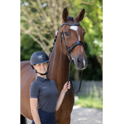 Casco de equitación Elite Polo Covalliero Negro Casco de equitación Elite Polo Covalliero Negro