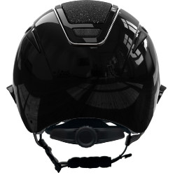 Casco de equitación Elite Polo Covalliero Lacado negro Casco de equitación Elite Polo Covalliero Lacado negro