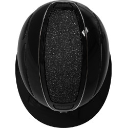 Casco de equitación Elite Polo Covalliero Lacado negro Casco de equitación Elite Polo Covalliero Lacado negro