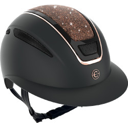 Casco de equitación Elite Polo Covalliero Oro rosado Casco de equitación Elite Polo Covalliero Oro rosado