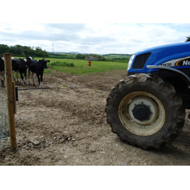 Bisagra de repuesto Electro Gate Kerbl Negro / amarillo