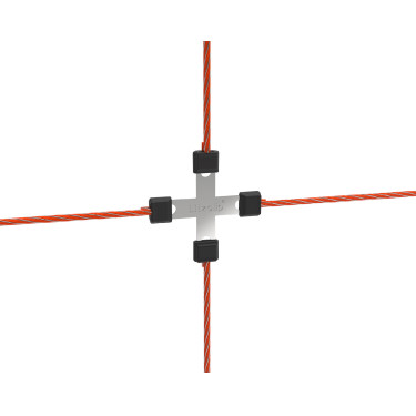 Conector cruzado para hilo Litzclip® AKO
