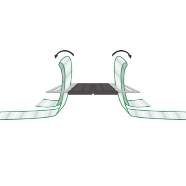 Conector de mango para cinta Litzclip® AKO Conector de mango para cinta Litzclip® AKO