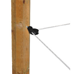 Cuerda de cercado con bobinado cruzado EconomyLine AKO Blanco