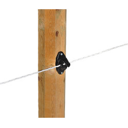 Cuerda de cercado con bobinado cruzado EconomyLine AKO Blanco