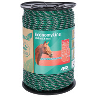 Cordón de cercado EconomyLine AKO Verde / gris