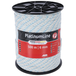 Cuerda de cerco PlatinumLine AKO Blanco / azúl Cuerda de cerco PlatinumLine AKO Blanco / azúl