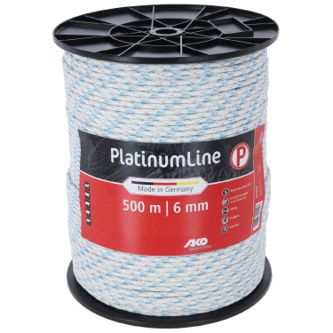 Cuerda de cerco PlatinumLine AKO Blanco / azúl Cuerda de cerco PlatinumLine AKO Blanco / azúl