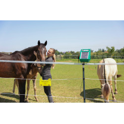 Cuerda de cerco PlatinumLine AKO Blanco / azúl Cuerda de cerco PlatinumLine AKO Blanco / azúl