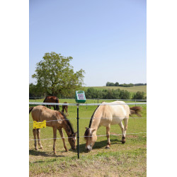 Cuerda de cerco PlatinumLine AKO Blanco / azúl Cuerda de cerco PlatinumLine AKO Blanco / azúl