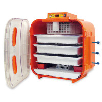 Incubadora Covatutto 162 digital Kerbl Hobbyfarming Naranja