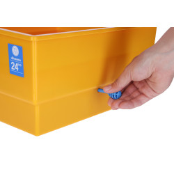 Incubadora Covatutto 24 ECO Kerbl Hobbyfarming Amarillo