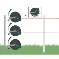 Enrollador 3:1 AKO Gris