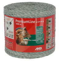 Hilo de cercado PremiumLine AKO Blanco / verde