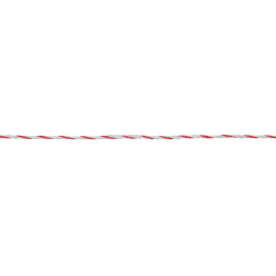 Hilo de cercado TopLine Plus AKO Blanco / rojo
