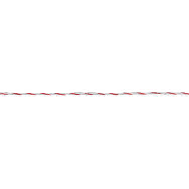 Hilo de cercado TopLine Plus AKO Blanco / rojo