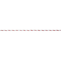 Hilo de cercado TopLine Plus AKO Blanco / rojo