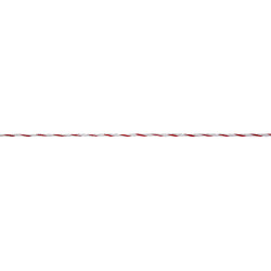 Hilo de cercado TopLine Plus AKO Blanco / rojo