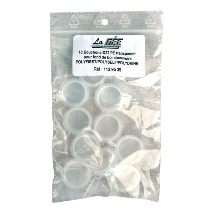 10 tapones verdes - Polyfirst La Gée