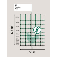 Malla avícola Premium AKO Verde