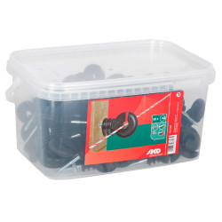 Aislador anular AKO Negro