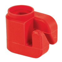 Aislador de choque para postes ovalados AKO Roja Rojo Aislador de choque para postes ovalados AKO Roja Rojo