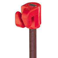 Aislador de choque para postes ovalados AKO Roja Rojo Aislador de choque para postes ovalados AKO Roja Rojo