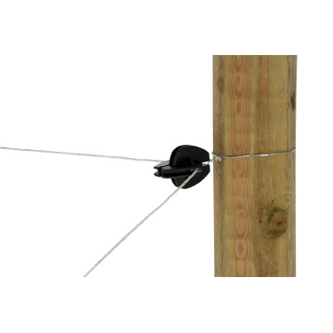 Aislador de esquina / tipo «huevo» AKO Negro Aislador de esquina / tipo «huevo» AKO Negro