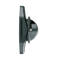 Aislador para vallas permanentes Highland AKO Negro