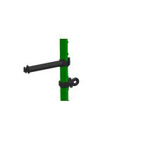 Aislador separador T-Post AKO Negro Aislador separador T-Post AKO Negro