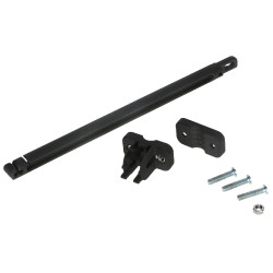 Kit complementario para redes de cercado WolfStop Kerbl Hobbyfarming Negro