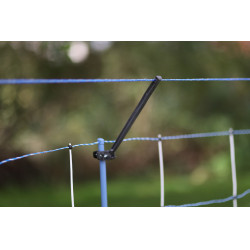 Kit complementario para redes de cercado WolfStop Kerbl Hobbyfarming Negro