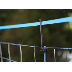 Kit complementario para redes de cercado WolfStop Kerbl Hobbyfarming Negro