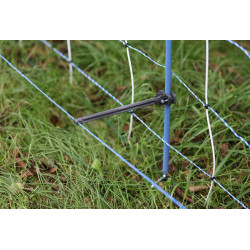 Kit complementario para redes de cercado WolfStop Kerbl Hobbyfarming Negro