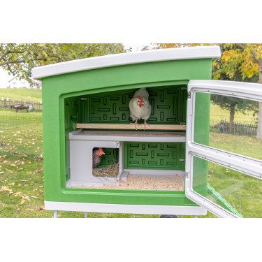 Coop Móvil Kerbl Hobbyfarming Verde / blanco Coop Móvil Kerbl Hobbyfarming Verde / blanco