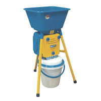 Molino de cereales eléctrico Kerbl Hobbyfarming Azúl / amarillo