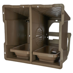 Caja nido Kerbl Hobbyfarming Castaño Marrón