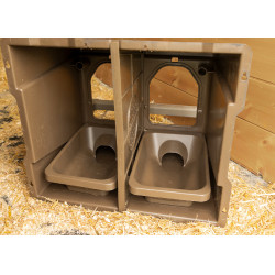 Caja nido Kerbl Hobbyfarming Castaño Marrón