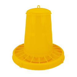 Comedero para pollos y pollitos Kerbl Hobbyfarming