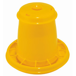 Comedero para pollos y pollitos Kerbl Hobbyfarming Amarillo